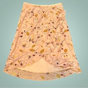 Y2K Express high-low skirt, size large.